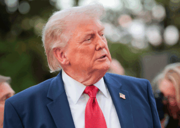 President Donald Trump at the White House.