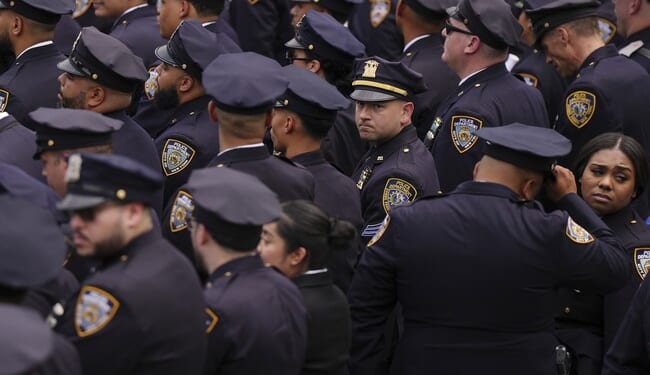 Trump Pays Tribute to Law Enforcement – PJ Media