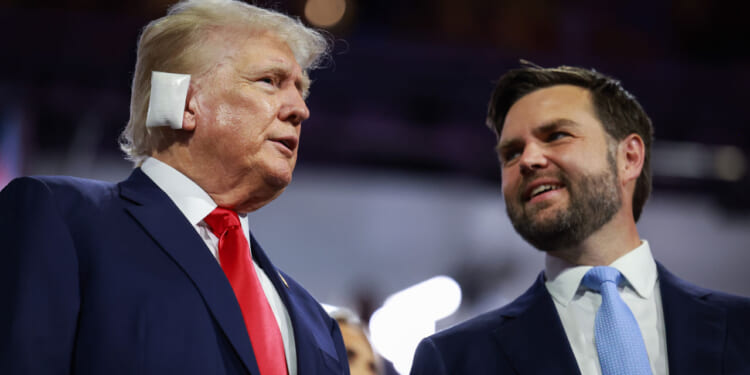 President Donald Trump and Vice-President JD Vance on the campaign trail.