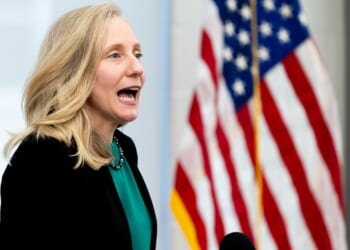 Gov. Abigail Spanberger speaking