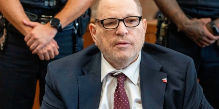 Harvey Weinstein sits in the Manhattan courtroom on May 13, 2026.
