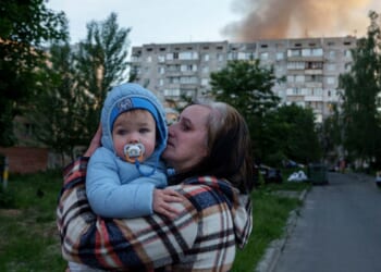 Russian attack kills at least 18 in Ukraine, some of them children buried under rubble