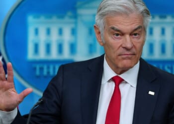‘Out of my lane.’ Dr. Oz ducks questions during his turn in the White House briefing room