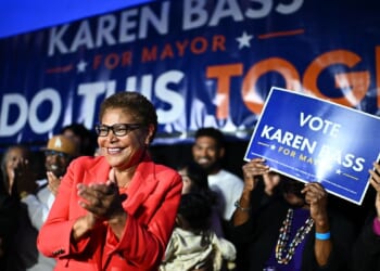 Los Angeles Mayor Karen Bass advances to November runoff as she seeks second term