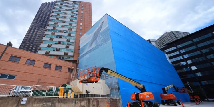 Artist Wyland suing FIFA, others after his Dallas whale mural is painted over