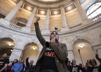 Leftist bid to ‘reframe’ 250th birthday narrative reunites Women’s March squad