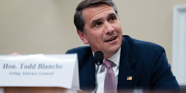Trump says he will nominate Todd Blanche to serve as attorney general