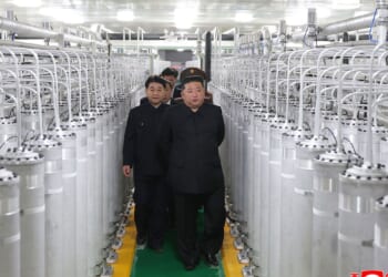 North Korea unveils a new plant to produce fuel for nuclear weapons