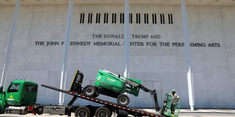 Kennedy Center begins process of removing Trump references after judge said it was illegally added