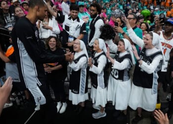 The ‘Spurs Nuns’ aim to bring divine intervention to the NBA Finals