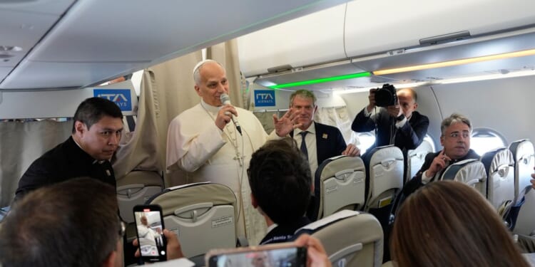 Pope acknowledges stiff competition with Bad Bunny in Spain and weighs in on national soccer rivalry