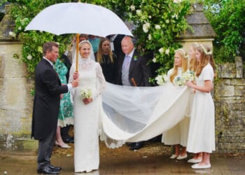 Senior British royals gather as King Charles’ nephew marries nurse Harriet Sperling