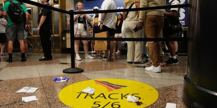 Homeless man arrested after six stabbed inside New York City’s Penn Station