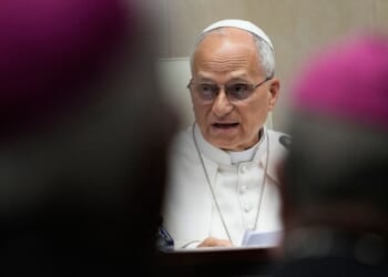 Pope meets with 6 clergy abuse survivors in Spain, hopes to improve response