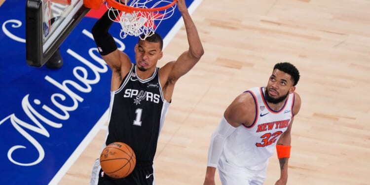 Wembanyama leads Spurs to victory over Knicks in Game 3 of NBA Finals