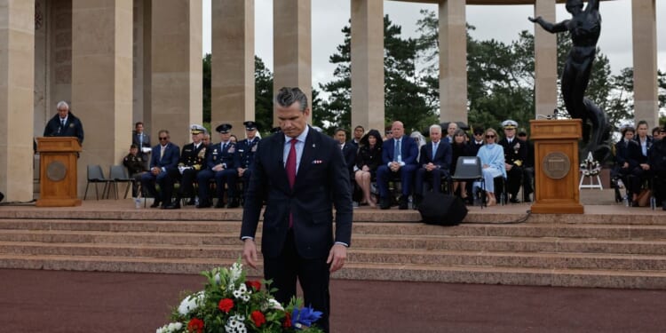 Some Europeans, Rep. Bacon not happy with Hegseth’s recent D-Day trip