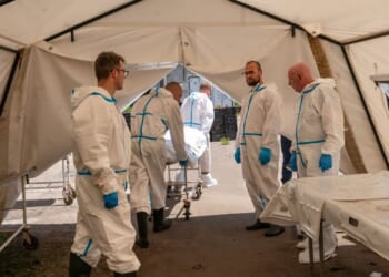 Forensic teams give names back to remains of Ukraine’s fallen