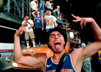 Mayhem mars euphoria as New York City celebrates the Knicks’ first championship in 53 years