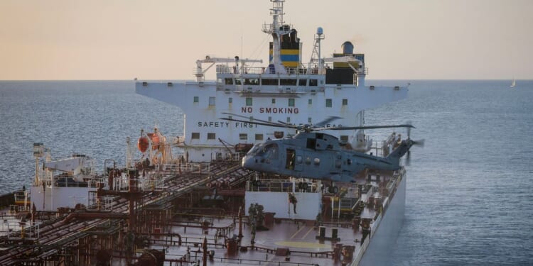British troops nab sanctioned Russian oil tanker in the first-ever mission for the U.K.
