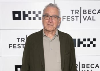Robert De Niro says loving America under Trump like loving an abuser