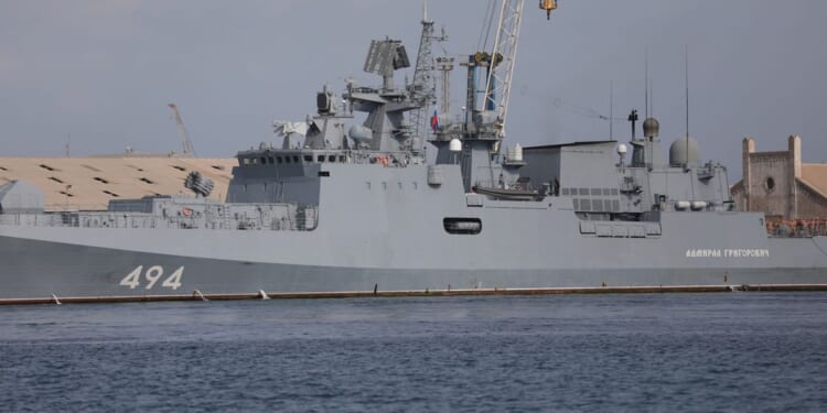 U.K. military investigates after Russian warship fires warning shots at yacht in the Channel