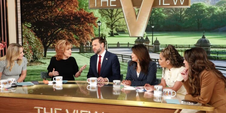 J.D. Vance went on television to plug a faith memoir. ‘The View’ had other plans