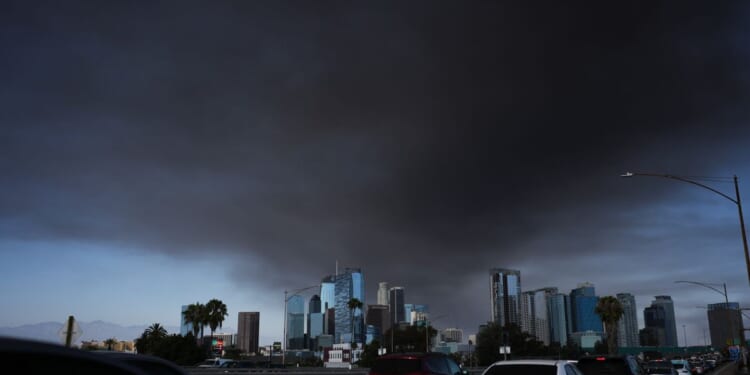 Los Angeles warehouse fire prompts shelter-in-place orders due to hazardous air