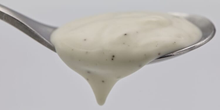 Ranch dressing counts as a liquid