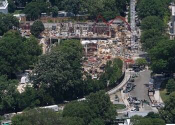 Democrats say money from Trump’s tax cuts bill is paying for White House ballroom project