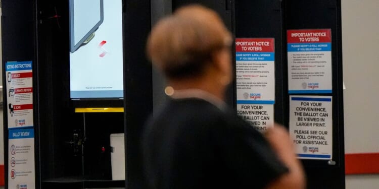 Georgia Democrats blast requirement to recount votes by hand in bill that would keep ballot QR codes