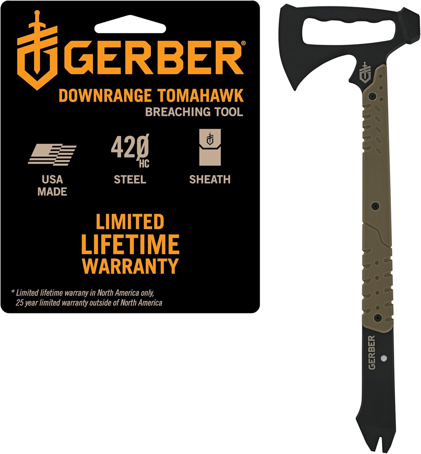 Gerber Gear Downrange Tactical Tomahawk