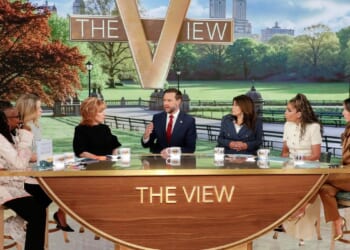 Vance appearance draws 3.3 million viewers to ‘The View,’ show’s best ratings in 18 months