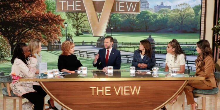 Vance appearance draws 3.3 million viewers to ‘The View,’ show’s best ratings in 18 months