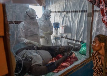 Congo bans gatherings in areas far from Ebola outbreak. Some say it limits dissent