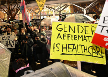 Hospitals and health care facilities are moving away from the Human Rights Campaign's healthcare equality index, but hundreds are still participating in the effort that supports "gender-affirming care."