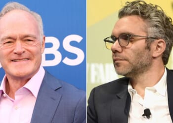 "60 Minutes" correspondent Scott Pelley, left, reportedly rejected efforts by Nick Bilton, the CBS show's new executive producer, to get together and find some common ground.