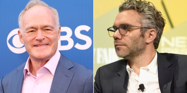 "60 Minutes" correspondent Scott Pelley, left, reportedly rejected efforts by Nick Bilton, the CBS show's new executive producer, to get together and find some common ground.