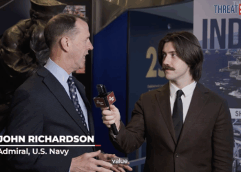 Admiral Richardson says this nation can do amazing things on shipbuilding