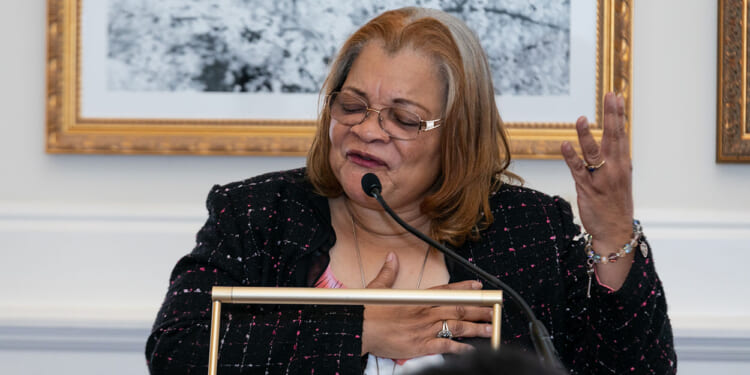 Rep. Jasmine Crockett mocked Alveda King, and King said Crockett suggested she was a "bastard" of the family.