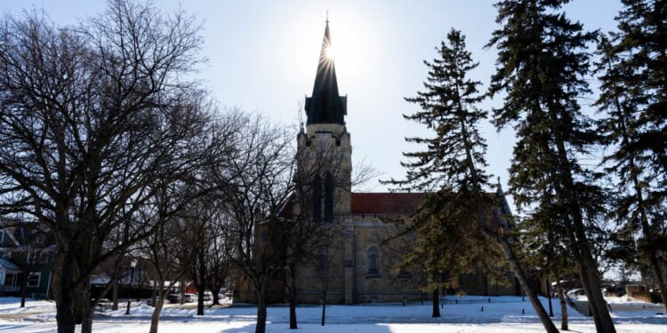 Cities Church stands in St. Paul, Minnesota, on Jan. 30, 2026.