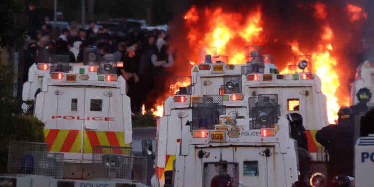 Belfast Is Burning, and the Media Won't Say Why