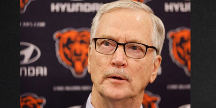 Chairman George McCaskey of the Chicago Bears, seen in a January 2025 photo, made the announcement Friday.