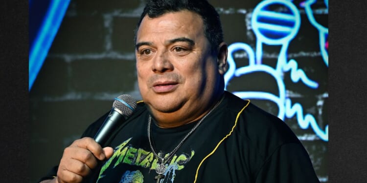 Comedian Carlos Mencia performs at The Ice House Comedy Club on June 5 in Pasadena, California.