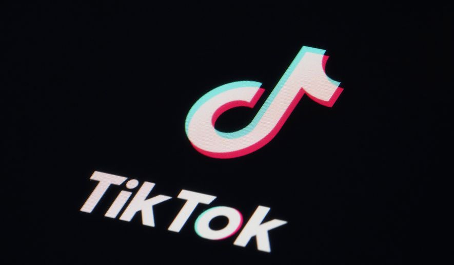 The icon for the TikTok video sharing app is seen on a smartphone in Marple Township, Pa., on Tuesday, Feb. 28, 2023. (AP Photo/Matt Slocum) **FILE**