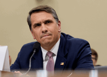 Acting U.S. Attorney General Todd Blanche appears during a House committee.