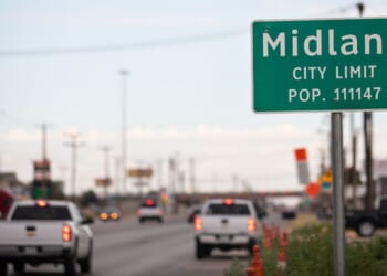 The confrontation took place around 8 a.m. Friday morning in Midland, Texas, seen here in a file photo from 2020.