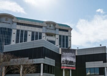 A view of the headquarters of the Southern Poverty Law Center established in 1971.