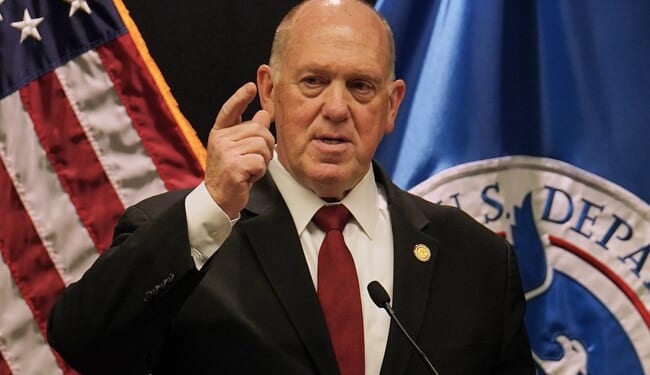 Homan Warned New York. Now ICE Is Coming. – PJ Media