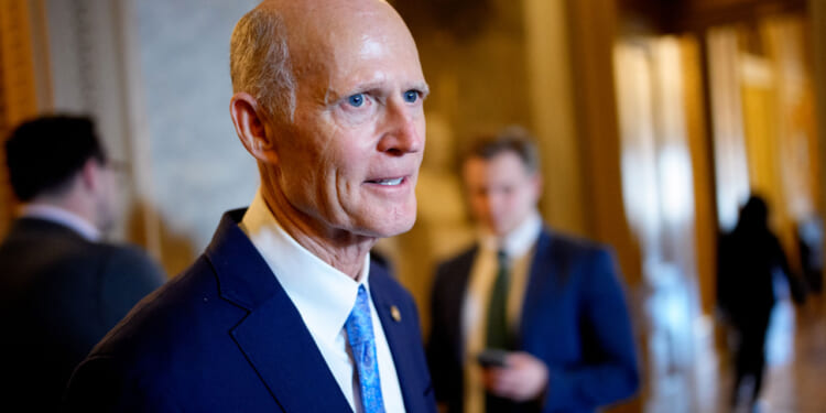 Rick Scott in the United States Capitol.
