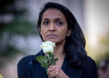 Los Angeles mayoral candidate Nithya Raman, seen in a 2024 photo, apparently failed to advance in Tuesday's primary.